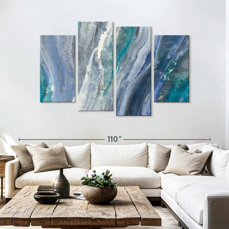 Avery Merging Rivers, 54" H x 84" W