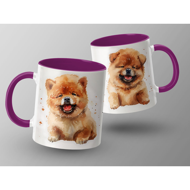 Mug, 4, Purple