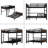 Metal Bunk Bed/Metal Loft Bed,Separable Bunk Beds,With Raised Security Fence-184640642-184640643