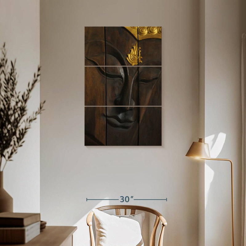 Adella Buddha In Deep Meditation, 57" H x 36" W