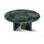 Table basse en marbre naturel vert, petite table, table de salon, pierre naturelle, 27,6 H 12,6 pouces / 70 H 32 cm, marbre véritable, marbre véritable