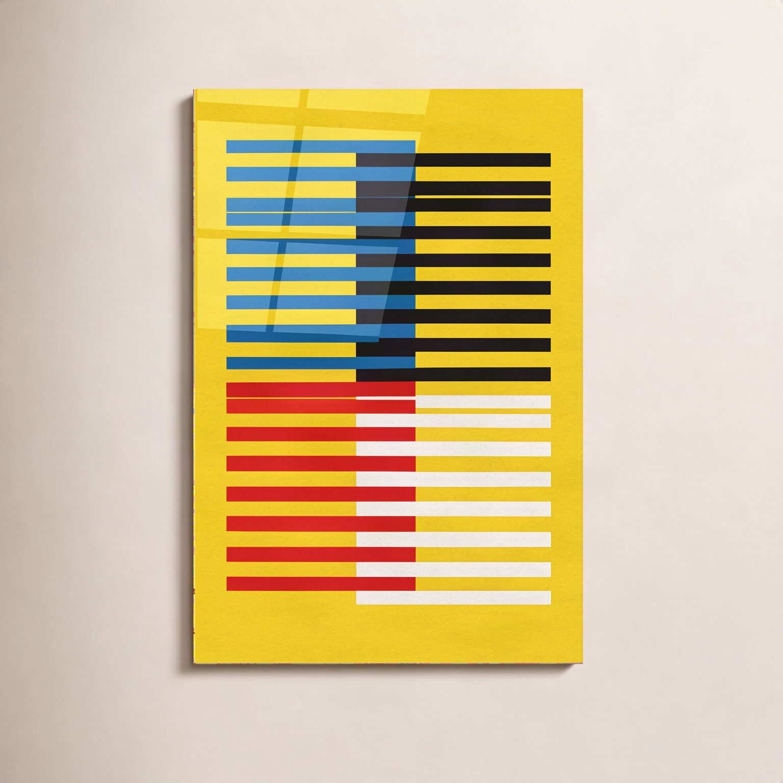 Bauhaus 8 Print by Gary Williams, 24" H x 16" W x 0.2" D