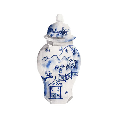 Vase indigo II