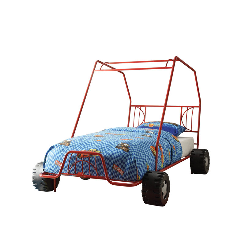 Lit simple Joshua Tree avec karting, Rouge