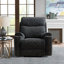 Fauteuil inclinable électrique standard de 38,8 po de largeur en chenille douce et classique avec porte-gobelet et port USB-2001554563