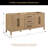 Laurel 71.2" Double Bathroom Vanity Base Only-91927752