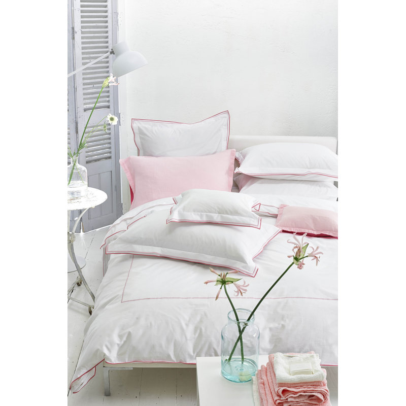 Designers Guild Astor Fuchsia Pink 400 Thread Count Bedset, Double Bed (200 x 220 cm)
