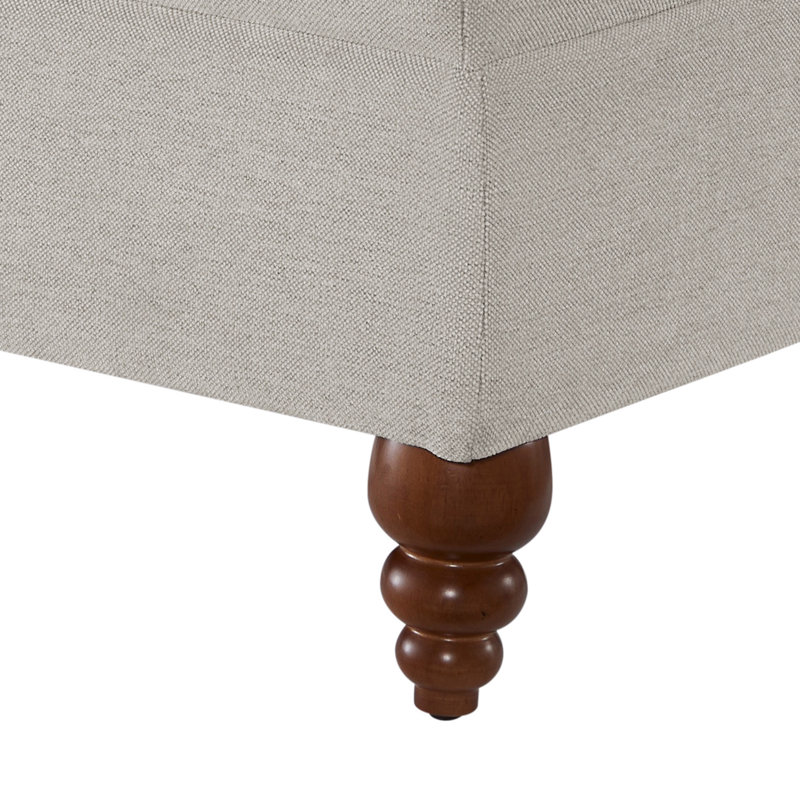 Versatile and Comfortable Ottoman with Durable Construction and Easy - care Fabric, Perfect for Multiple Living Spaces