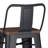 Rayne Solid Wood and Metal Industrial Stool with Curved Back, Cross-Brace, and Footrest-639797212-639852853-639852855