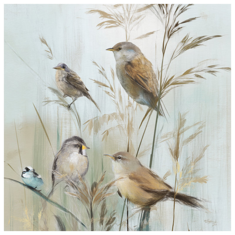Édredon Birds On Grass, Très grand lit