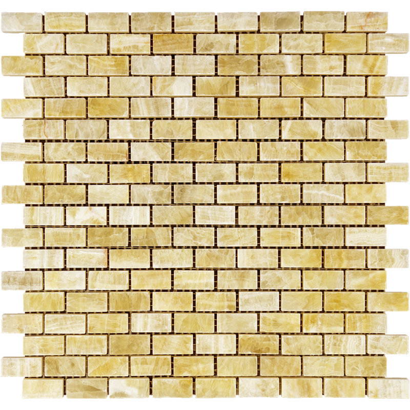 Carreau de mosaïque en pierre naturelle