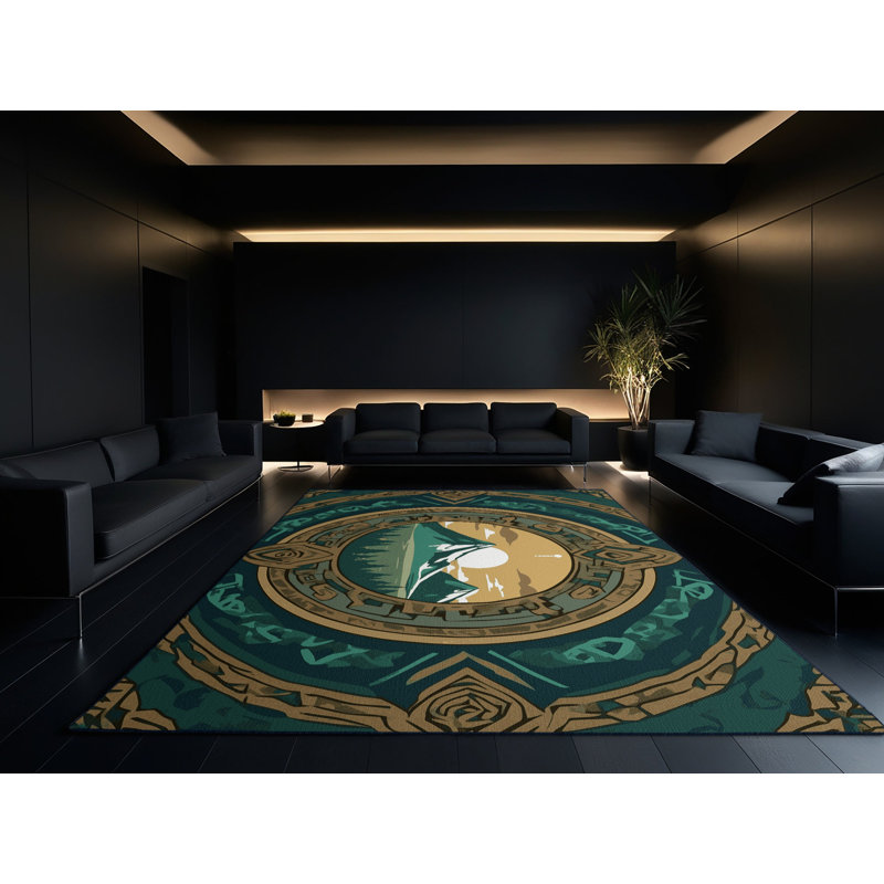 Moonlit Sanctum Rug, Rectangle 2' x 3'