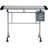 Craddock Adjustable Glass Top Drafting Table