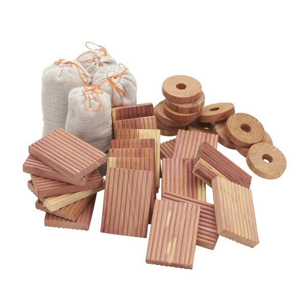 Cedar String Blocks™ (10 pcs). Aromatic fresheners for your