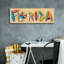 Art mural en toile Dovecove «Florida» par Scott Westmoreland, 60 po x 20 po-360266408