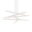 Lustre linéaire moderne à 6 lumières Stix-657841346
