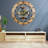Wall Clock 24" Round Oversized for Living Room decor with Real Moving Gears Canada Collection-101929734