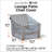 Herz Outdoor Patio Chair Cover