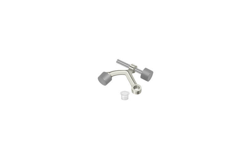 Door Stop, Polished Nickel