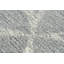 Tapis gris / blanc en laine à motif géométrique Grida-338652332