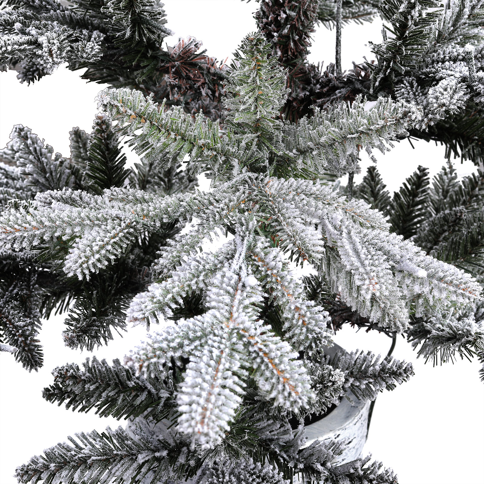 5' White Fir Artificial Christmas Tree with 150 White Lights