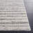 Brileigh Hand Loomed Wool/Viscose/Cotton Striped Rug in Ivory/Dark Gray-551790295
