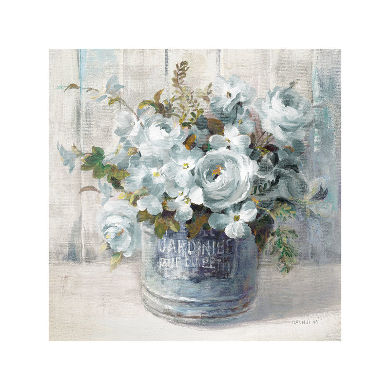 Garden Blooms I by Danhui Nai - Wrapped Canvas Giclée Art Print, 66.04 cm H x 66.04 cm W x 1.91 cm D