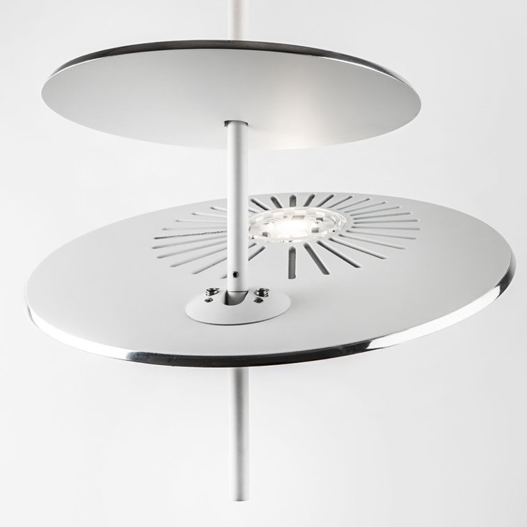 Lua 2-Light LED Unique / Statement Geometric Chandelier