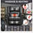 Power Lift Recliner Chair Heat Massage Dual Motor Infinite Position Up to 350 LBS, Faux Leather-981460665