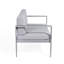 Creasy 142cm Wide Metal Patio Sofa with Cushions