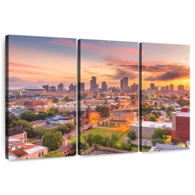 Sireci New Orleans Orange Skyline
