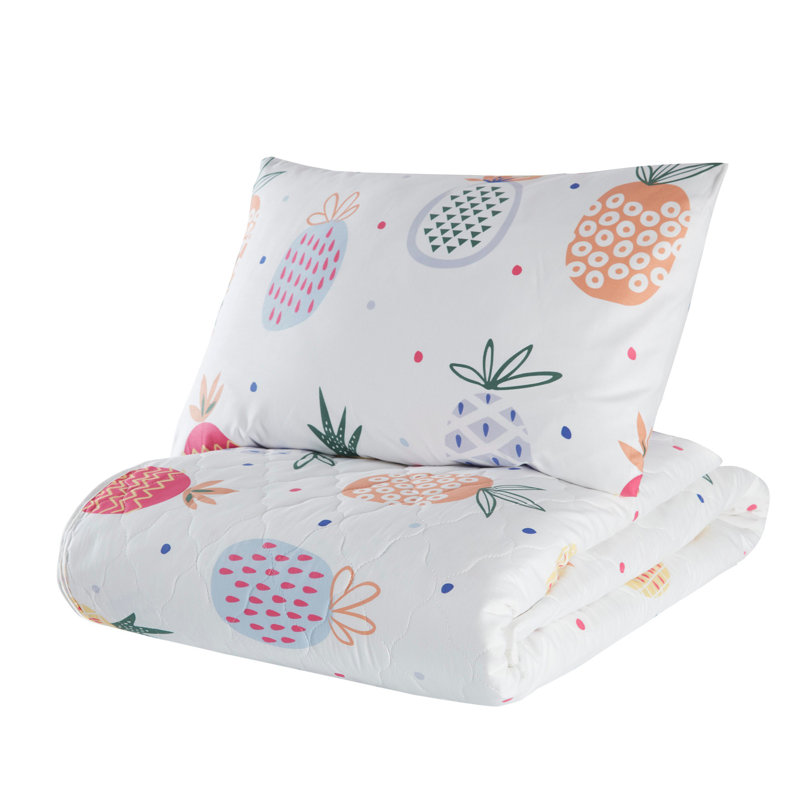 Cotton Floral Coverlet