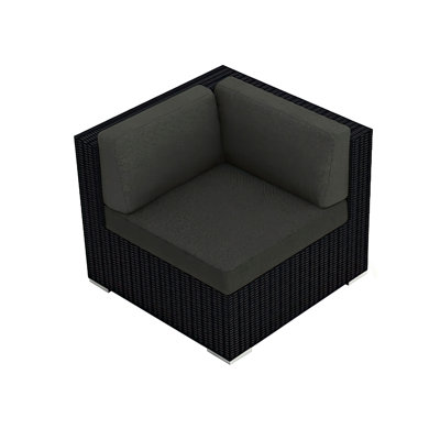 Chaise de patio avec coussin Suffern