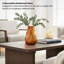 Vase en verre ambré 9 po Solara Swirl-782665332
