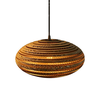 Stanyon 1 - Light Brown Sphere Pendant