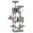 Cat Tree with 13 Scratching Posts, Multi-Level Plush Cat Condo-1147748503