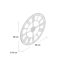 Rudder Big Ban Style Iron Wall Clock - 60 cm / 23.6 in
