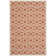 Arneshia Geometric Indoor / Outdoor Terracotta/Beige Area Indoor/Outdoor Area Rug