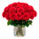 Red Real Touch Rose Centerpiece