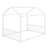 Montessori Floor Bed Frame With House-Shaped Silhouette-769446083-769446076