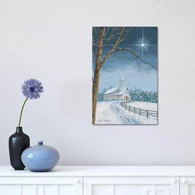 «Shining Holiday Star» par James Redding - impression sur toile tendue
