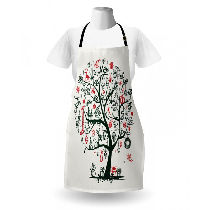 Christmas Bib Apron