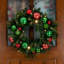 Couronne de Noël 24 po