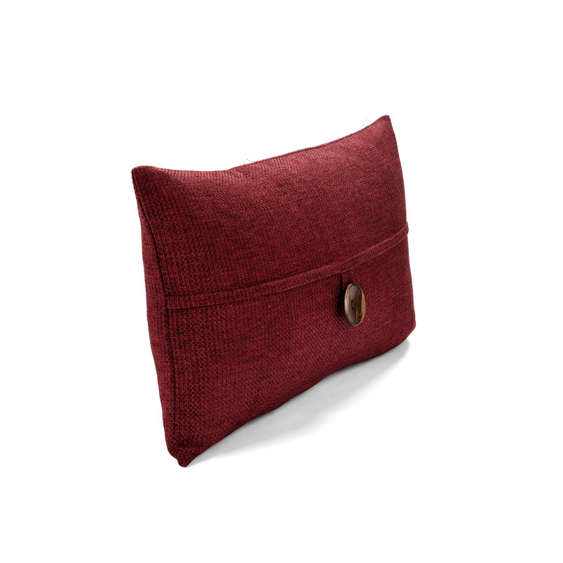 Clayton Rectangular Pillow Cover, Red