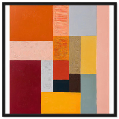 "Poids d'une couleur II", reproduction d'art sur toile par Art Remedy