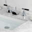 Robinet de salle de bain espacé avec ensemble de drain Kaiser-91111357