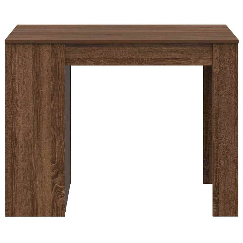 1 Desk, Brown oak