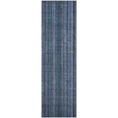 Premium Machine Washable Baford AMF1654 Stripes Rug