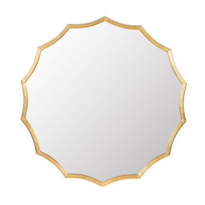 D40" Round Sunburst Wall Mirror