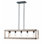 Luminaire pour îlot 5 lumières Swanson - Graphite
